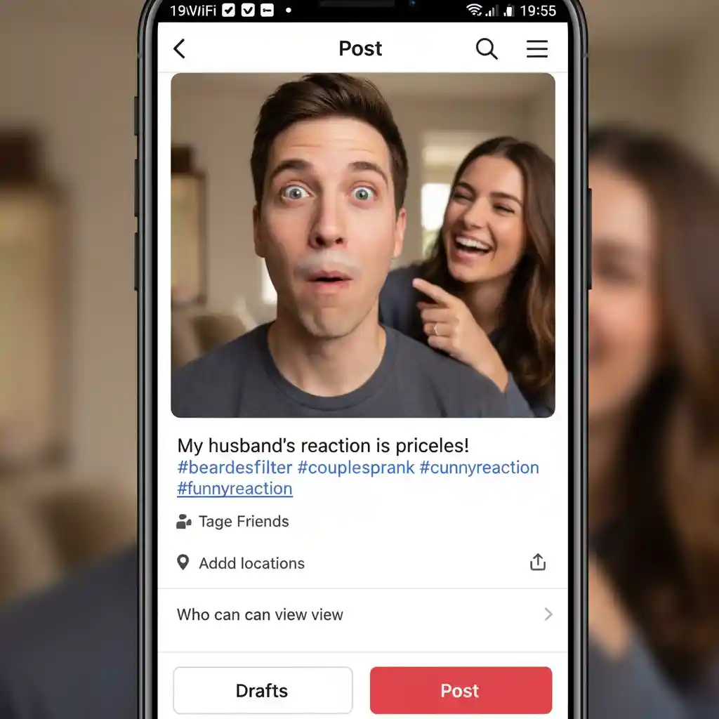 Smart hashtag strategy for snapchat beardless filter posts, balancing one primary filter tag with contextual and reaction tags to improve discovery, relevance, and algorithmic reach without spamming.