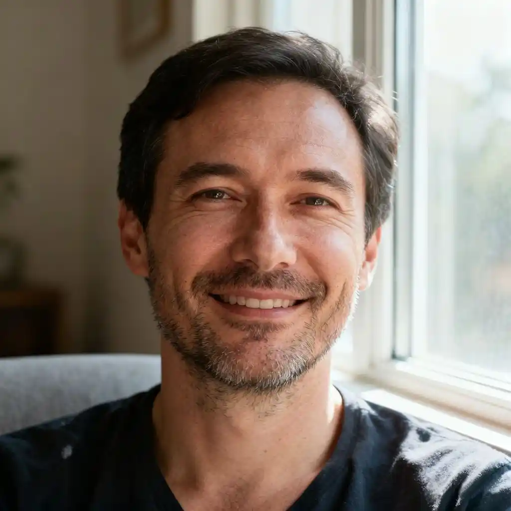 Before - beardless filter preview